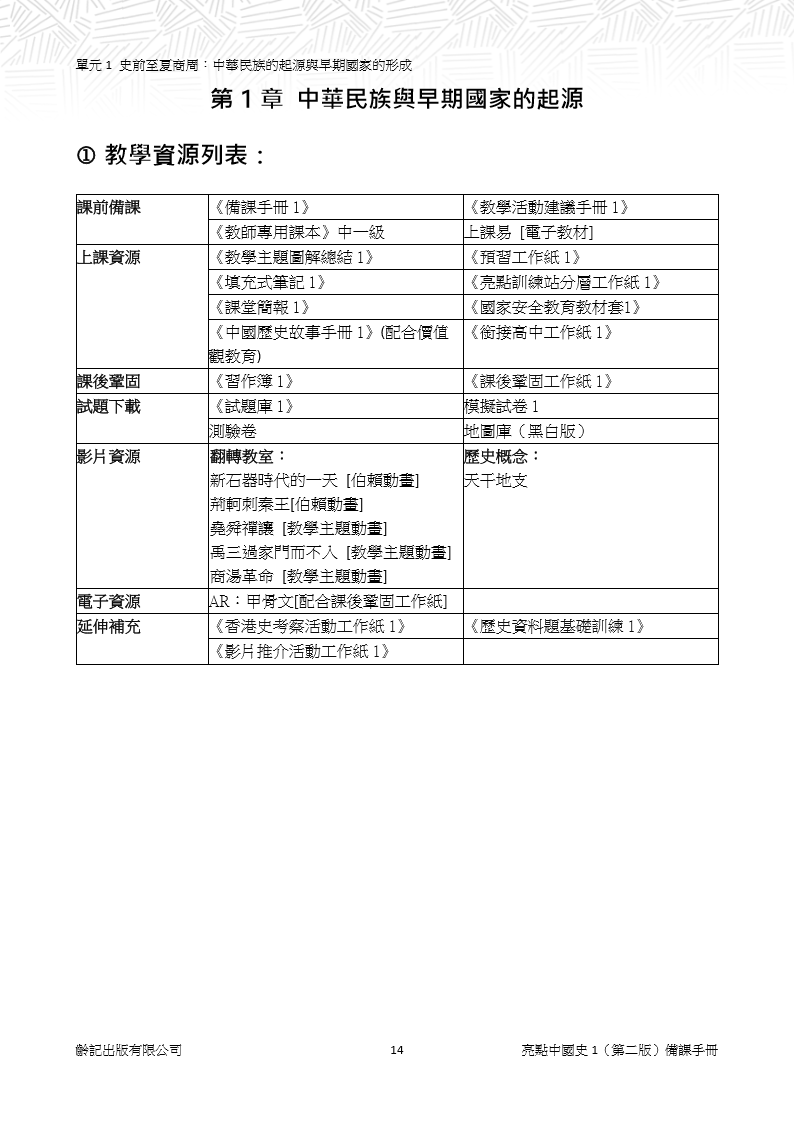 中一